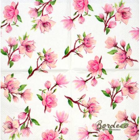 Serwetka decoupage seria TETEaTETE magnolia 33x33cm